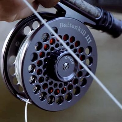 Clearwater reel in use